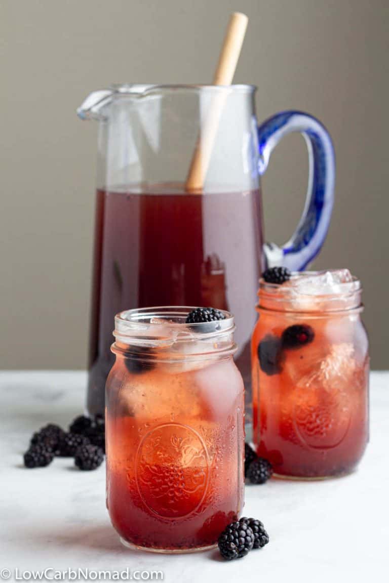 Blackberry Iced Tea-9 • Low Carb Nomad