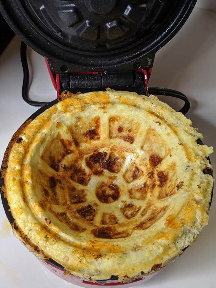 I ♥️ this Dash waffle bowl maker! Can't wait to try out new recipes. #