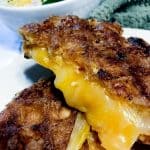 Grilled Cheese Keto Chaffle