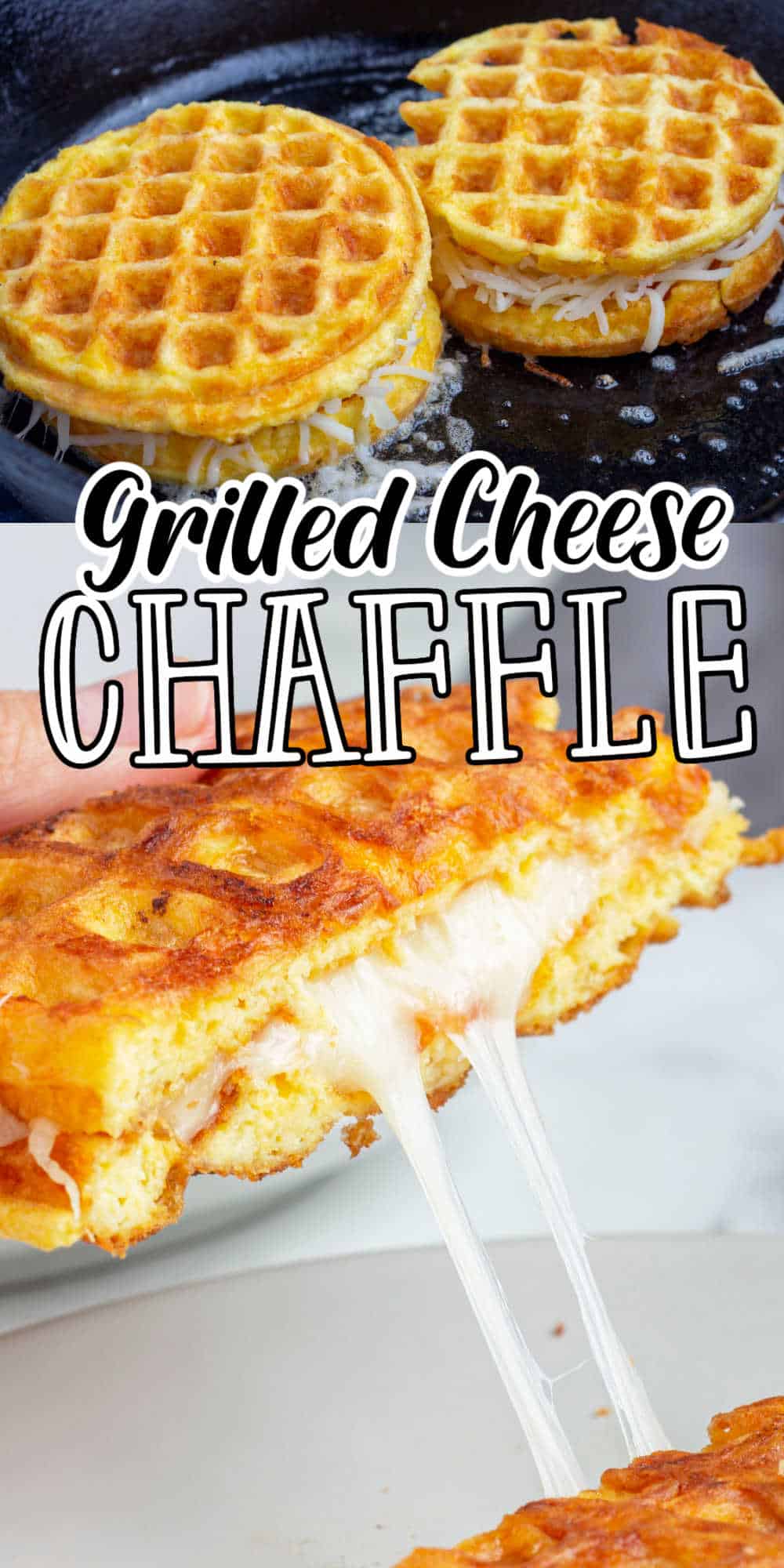 Keto Grilled Cheese Chaffle Recipe • Low Carb Nomad