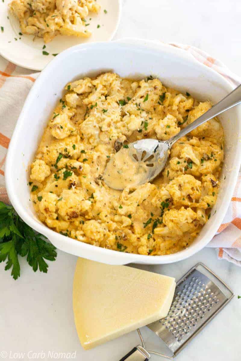 Cauliflower Mac and Cheese Recipe • Low Carb Nomad