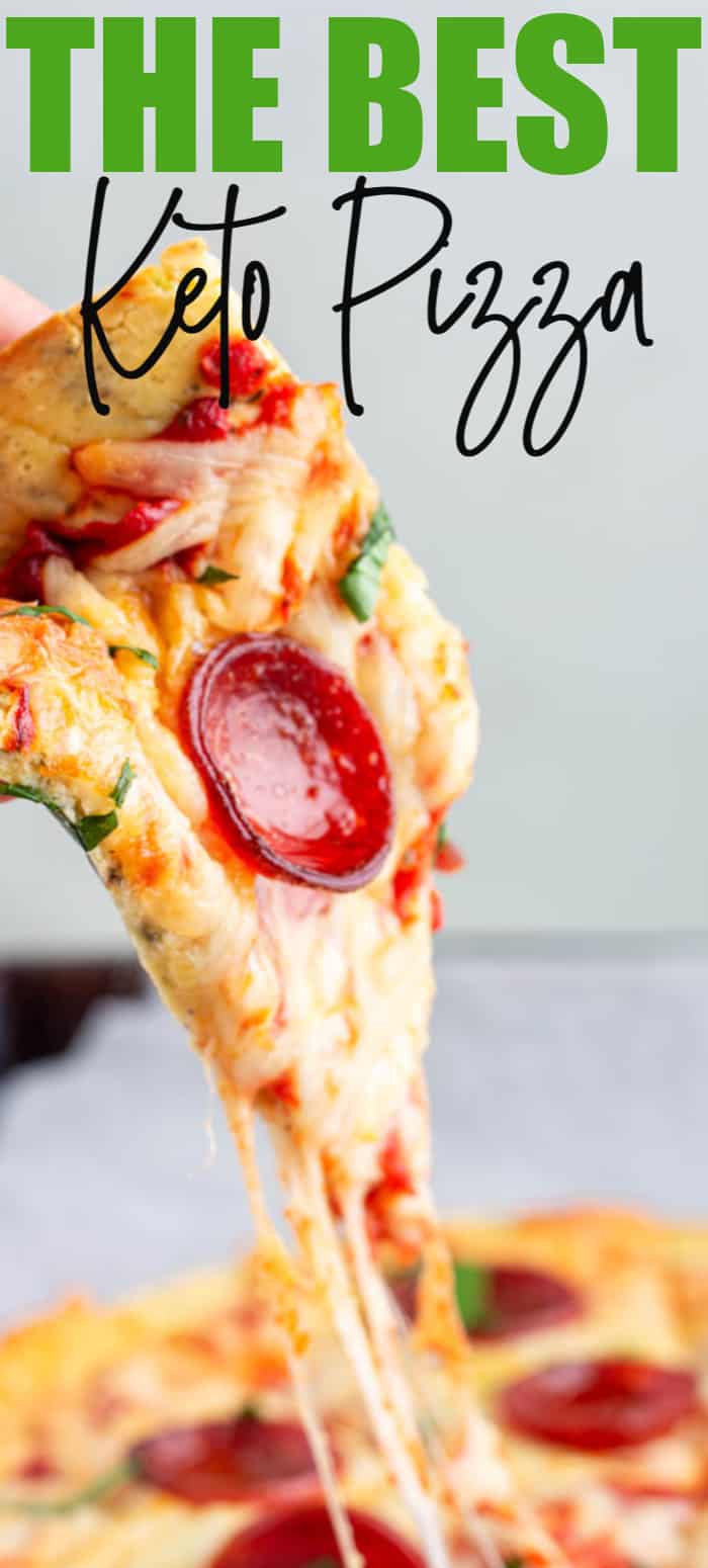 The Best Keto Pizza Crust Recipe • Low Carb Nomad