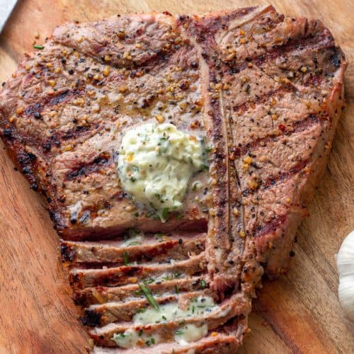 Easy Grilled Beef Steak with Garlic Butter Foreman Grill Recipe