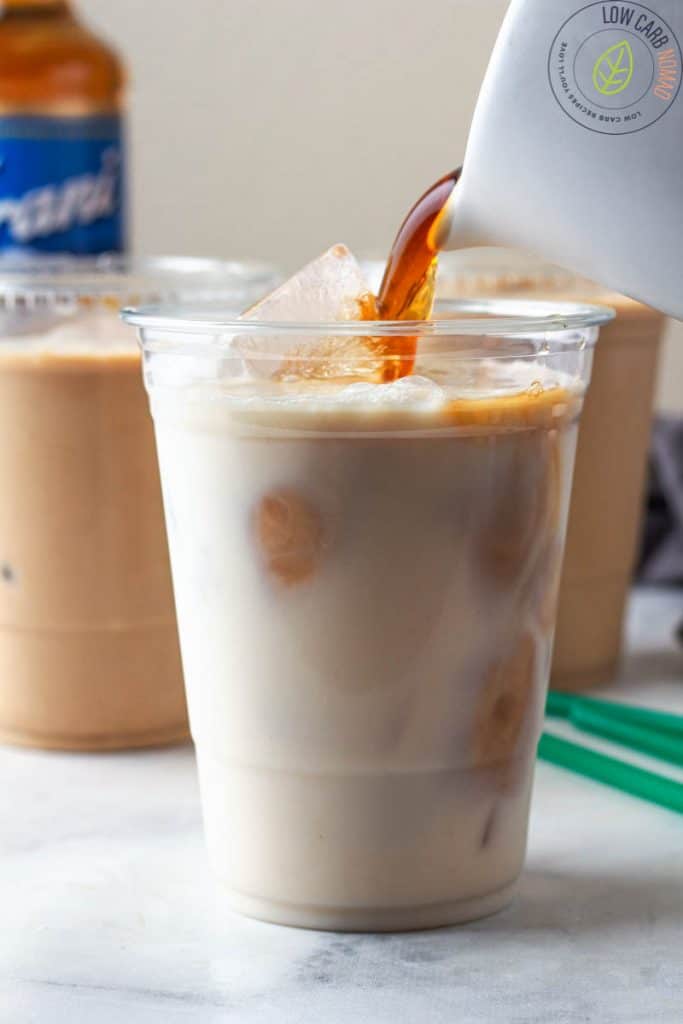 Keto Iced Caramel Macchiato Recipe • Low Carb Nomad