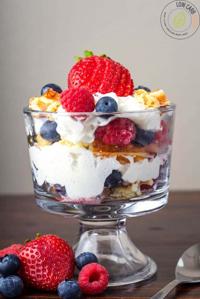 Keto Berry Trifle • Low Carb Nomad