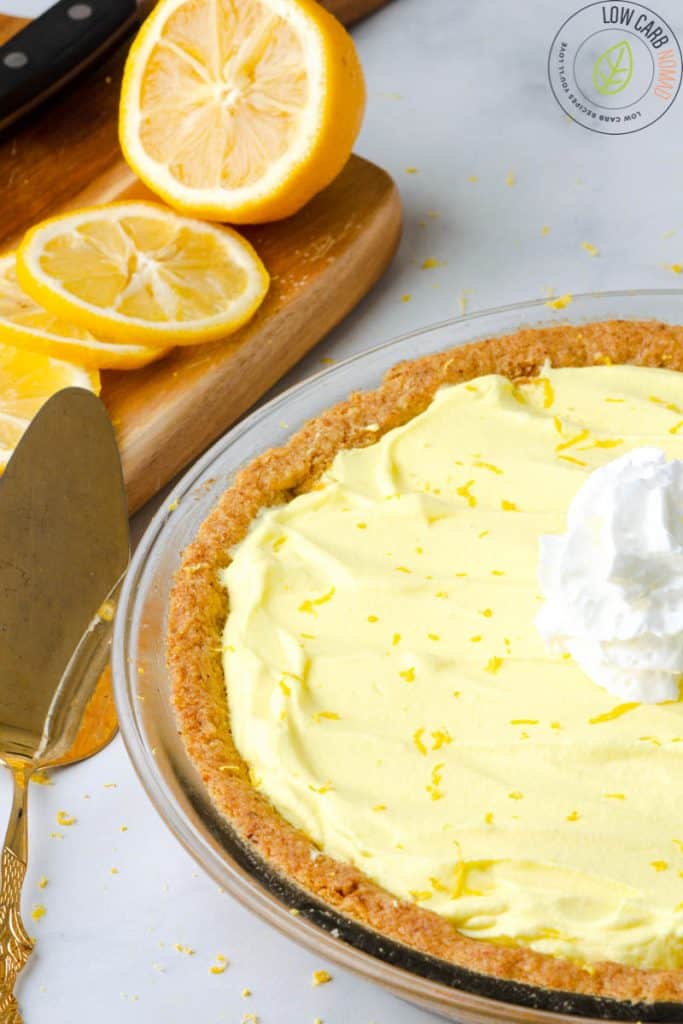 Keto Lemon Pie • Low Carb Nomad