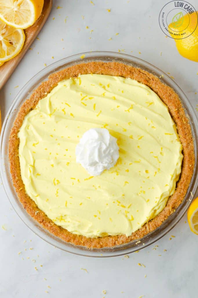 Keto Lemon Pie • Low Carb Nomad