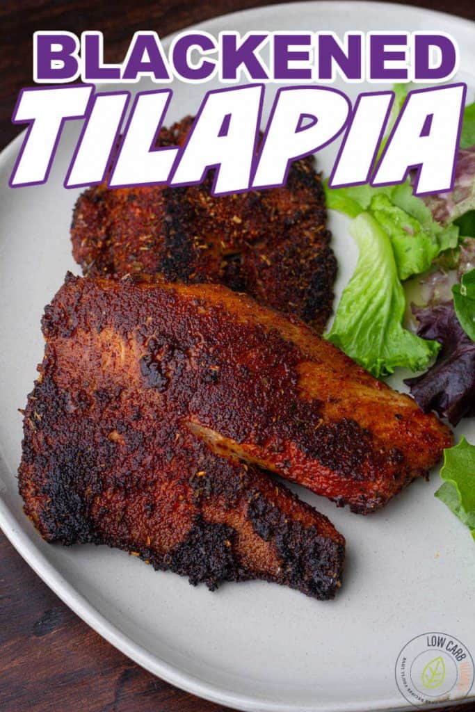 Easy Blackened Tilapia Recipe • Low Carb Nomad