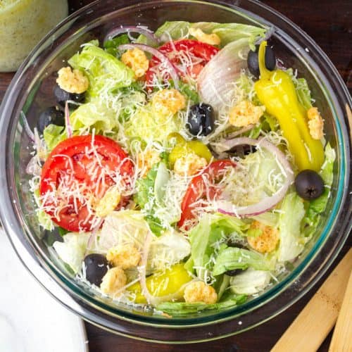 Olive Garden Salad Recipe • Love From The Oven