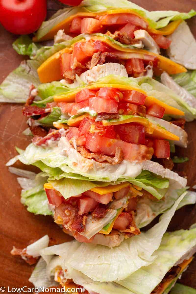 Keto Lunch Meat Wraps  healthy lunch or snack without bread!