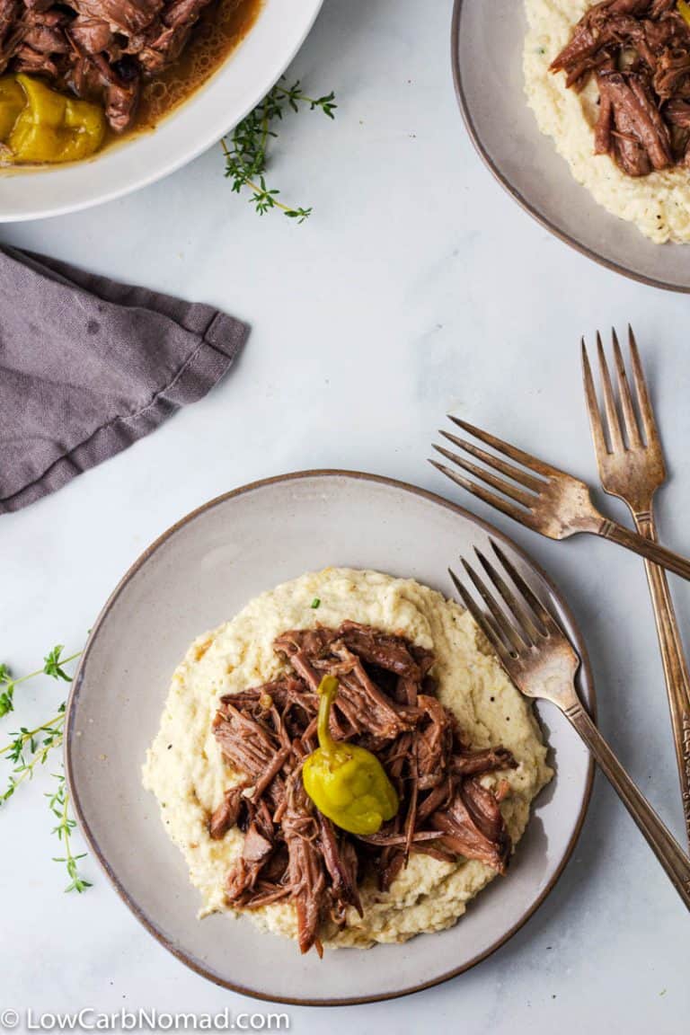 Slow Cooker Mississippi Pot Roast (Low Carb & Keto) • Low Carb Nomad