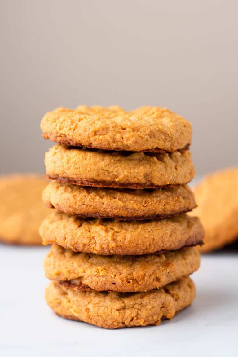 Keto Peanut Butter Cookies (only 3 Ingredients) • Low Carb Nomad