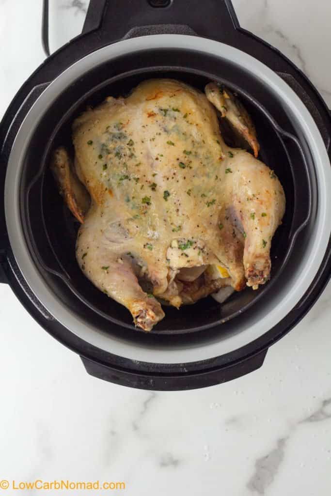 Air Fryer Whole Chicken - Juicy chicken and Crispy skin!