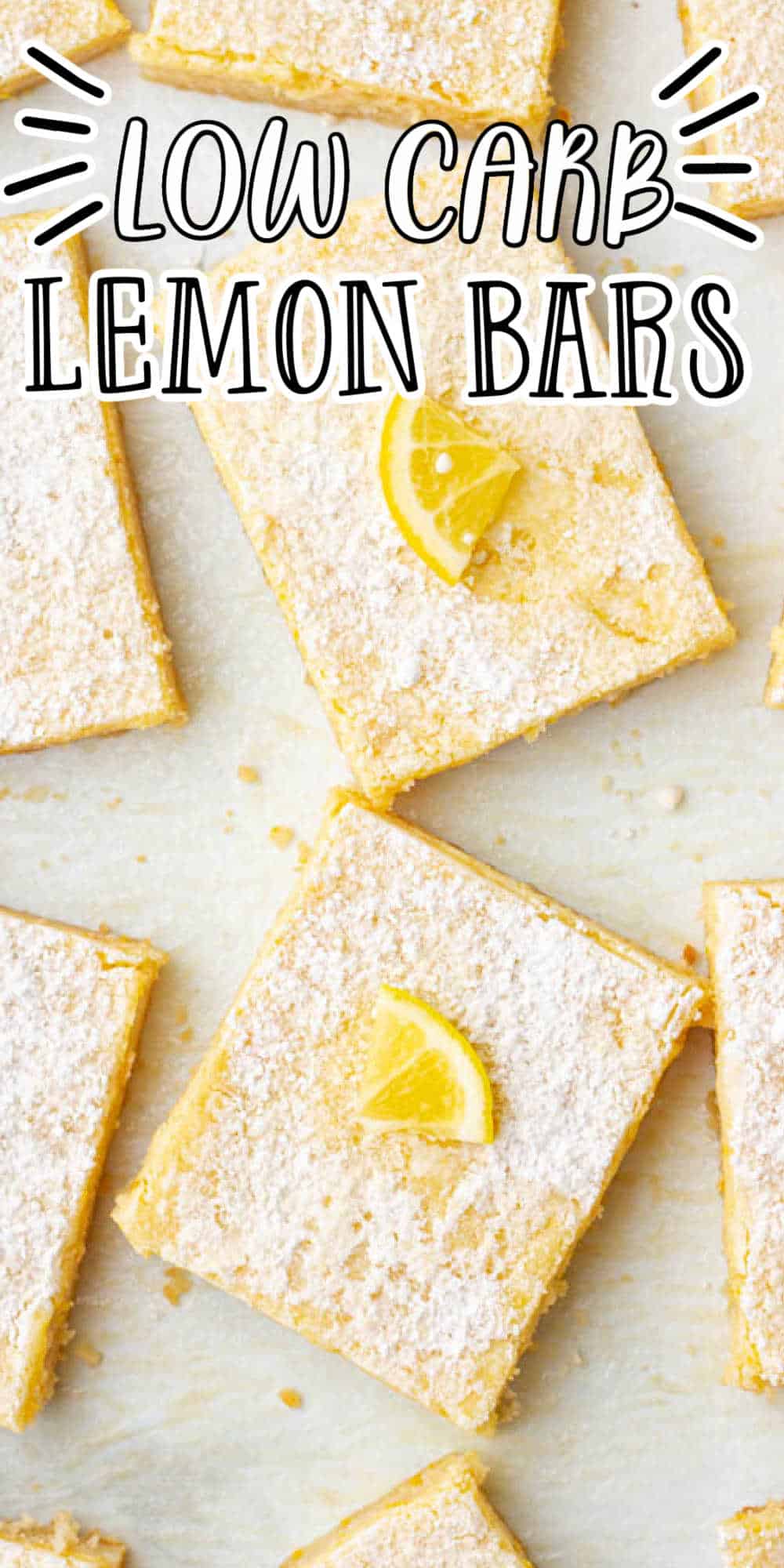 Keto Lemon Bars • Low Carb Nomad