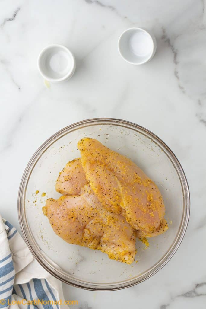 Air Fryer Lemon Pepper Chicken • Low Carb Nomad