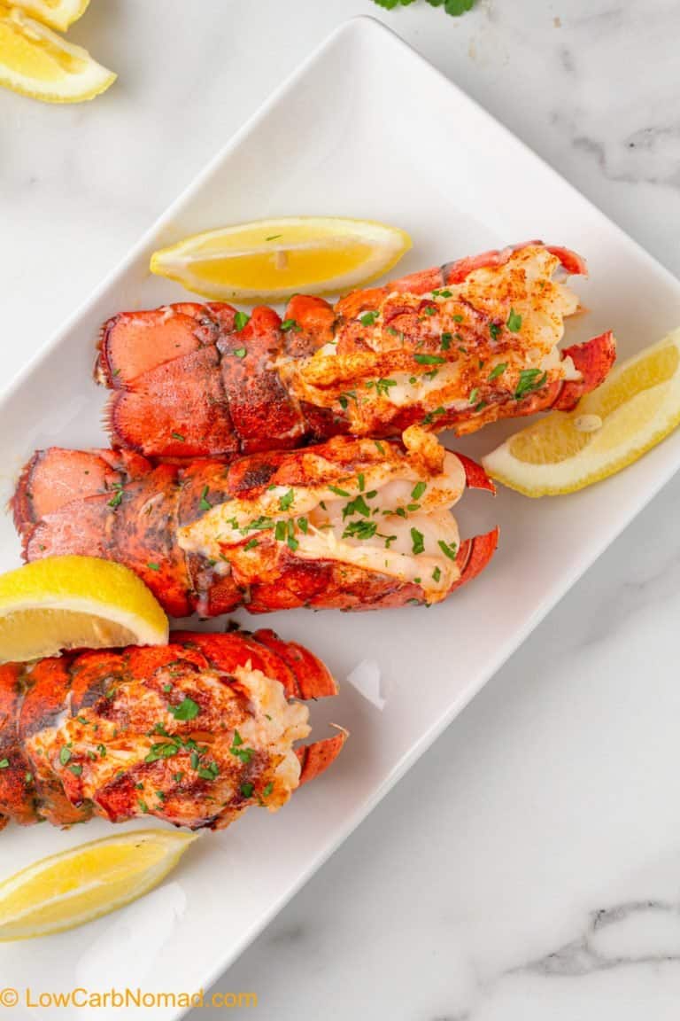 Air Fried Lobster Tails • Low Carb Nomad