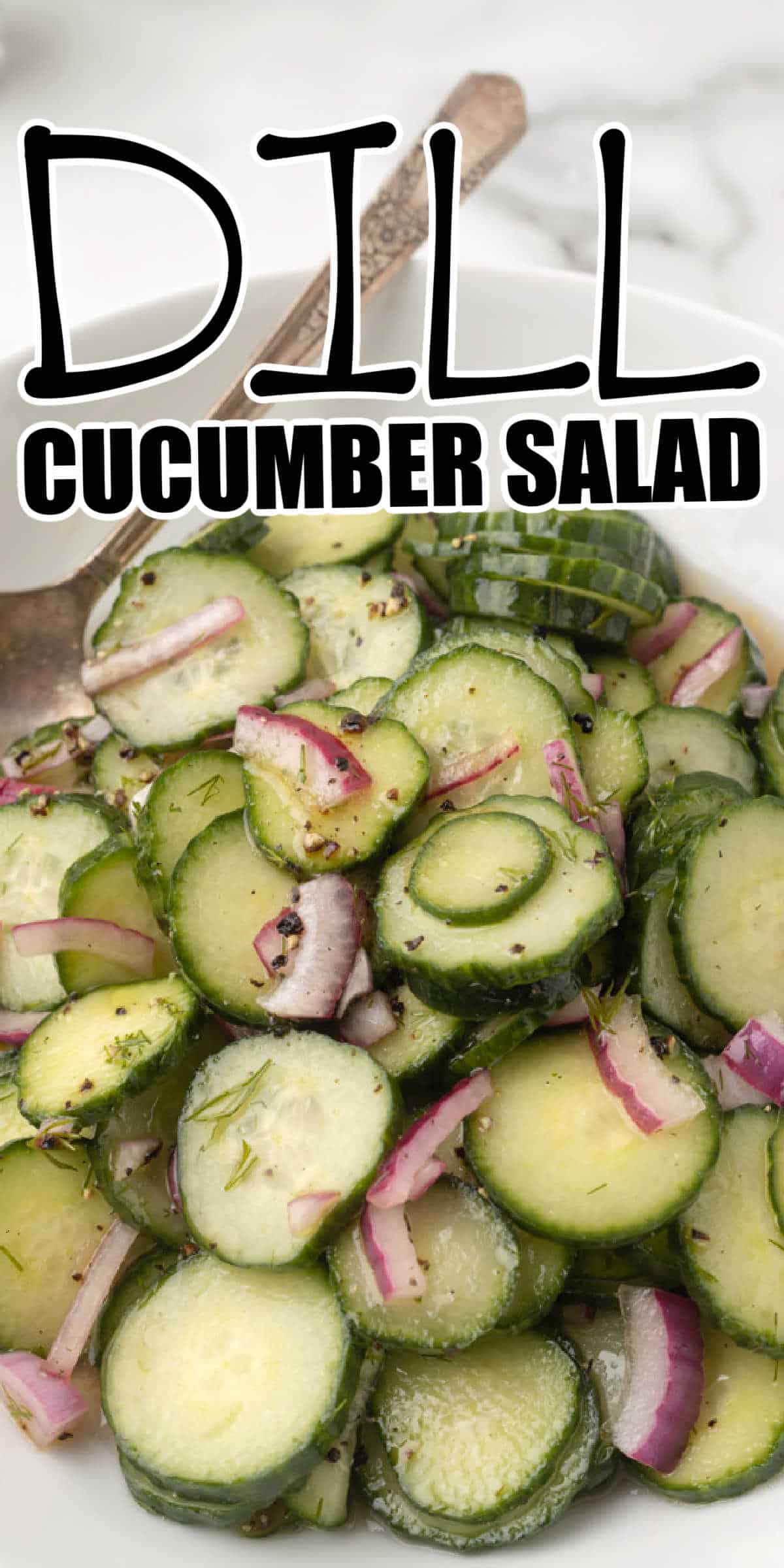 Easy Dill Cucumber Salad Recipe • Low Carb Nomad