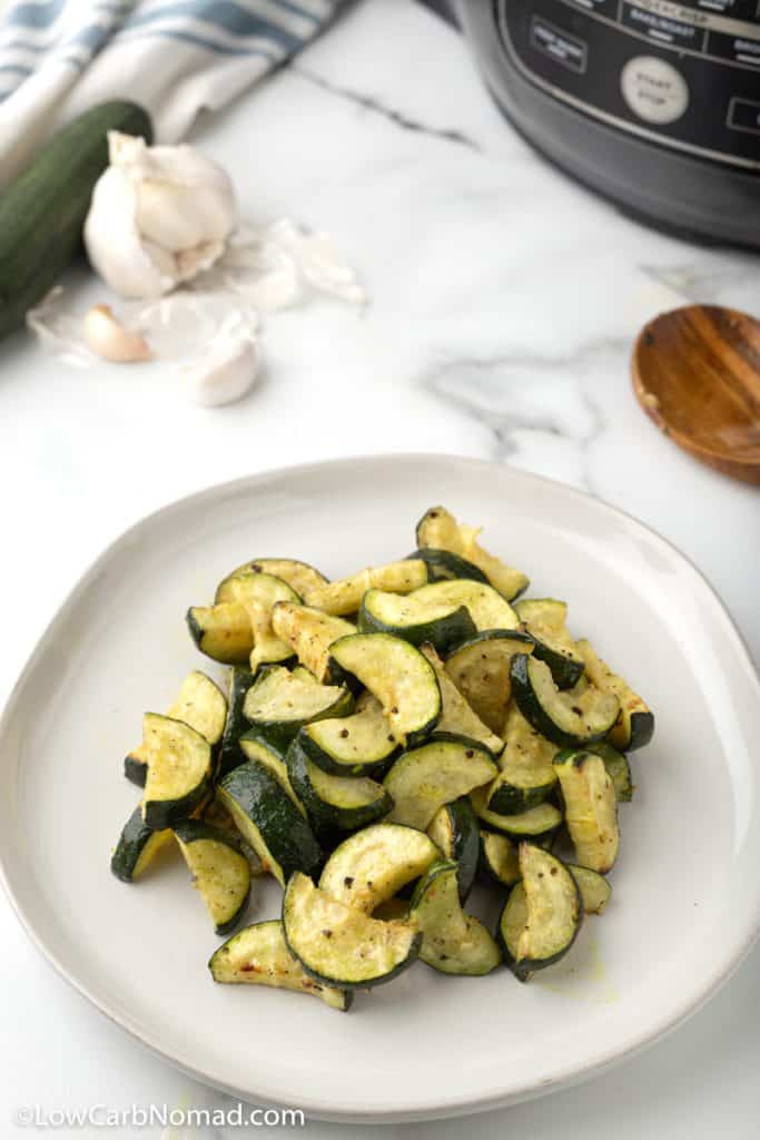 Air Fryer Zucchini (Low Carb & Keto!) • Low Carb Nomad