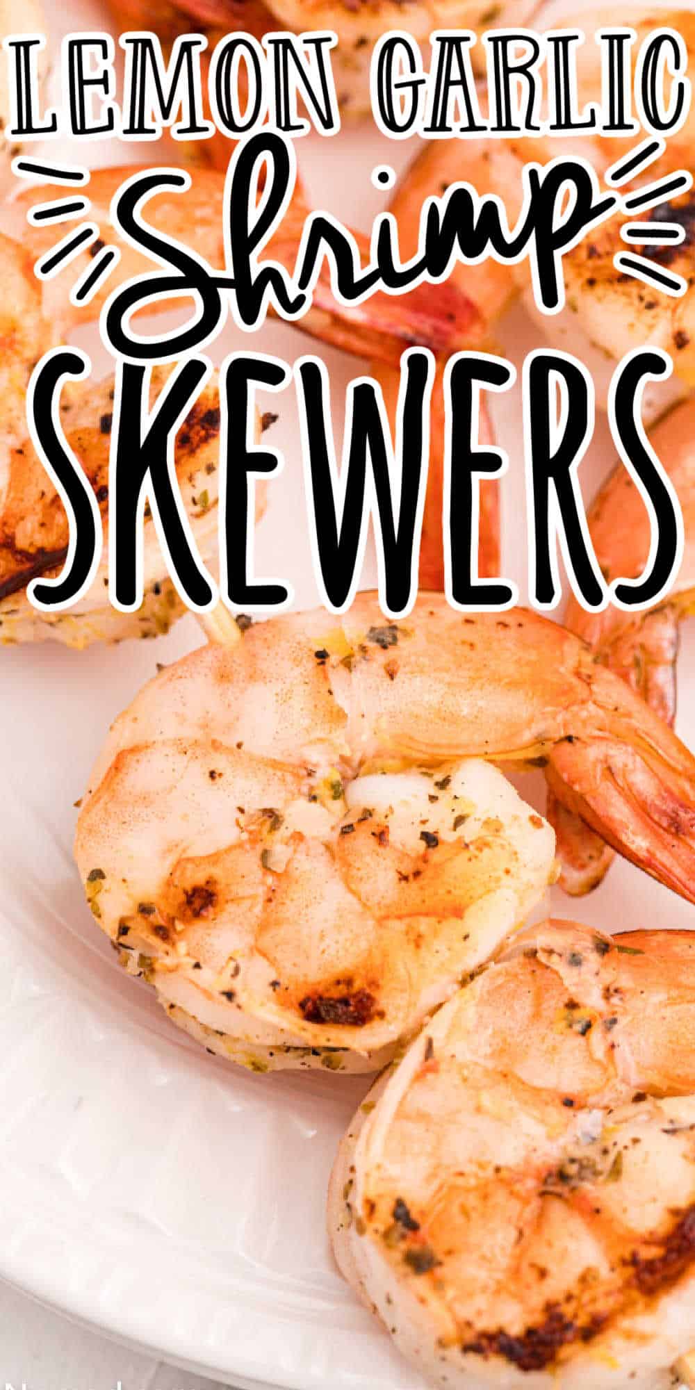 Lemon Garlic Grilled Shrimp Skewers • Low Carb Nomad