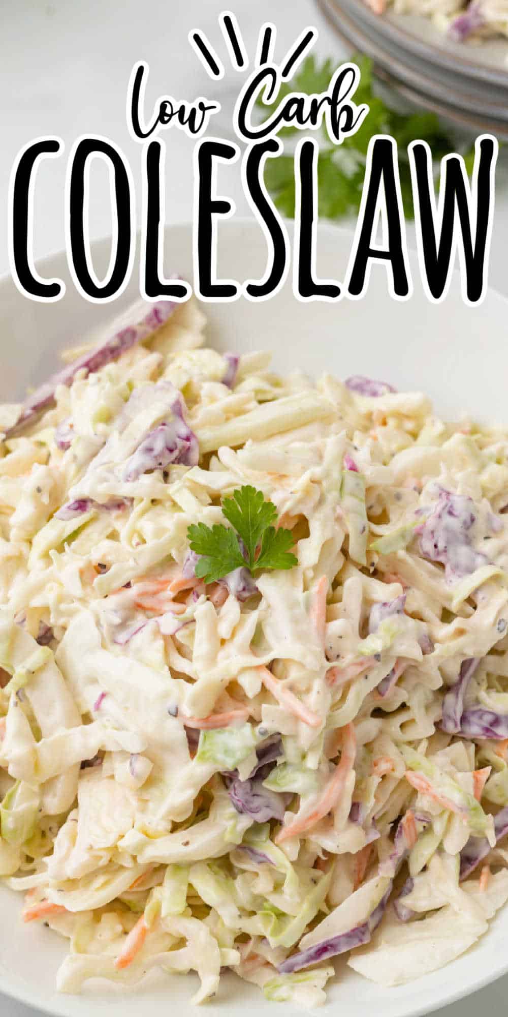 Low Carb Keto Coleslaw Recipe • Low Carb Nomad