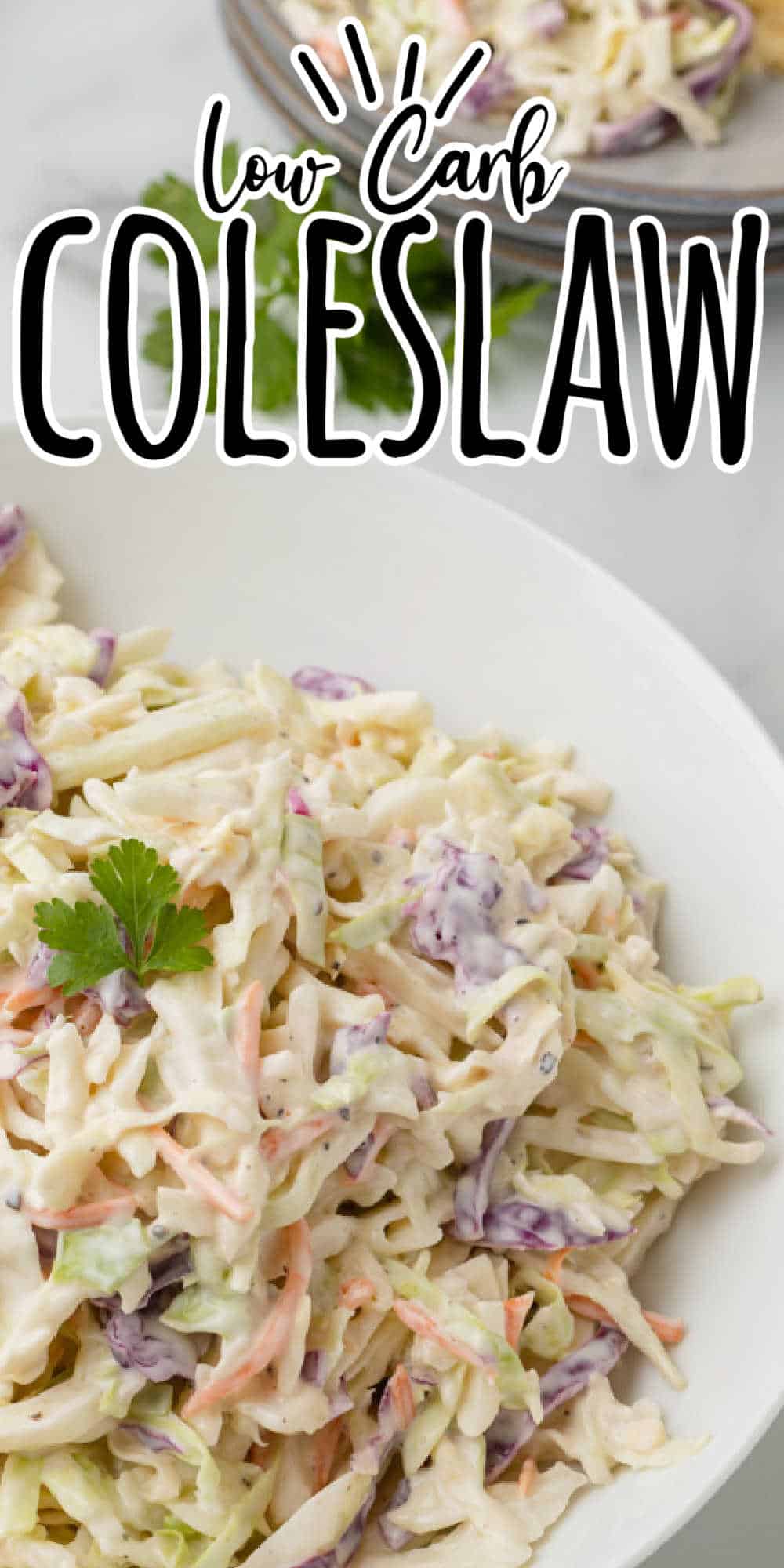 Low Carb Keto Coleslaw Recipe • Low Carb Nomad