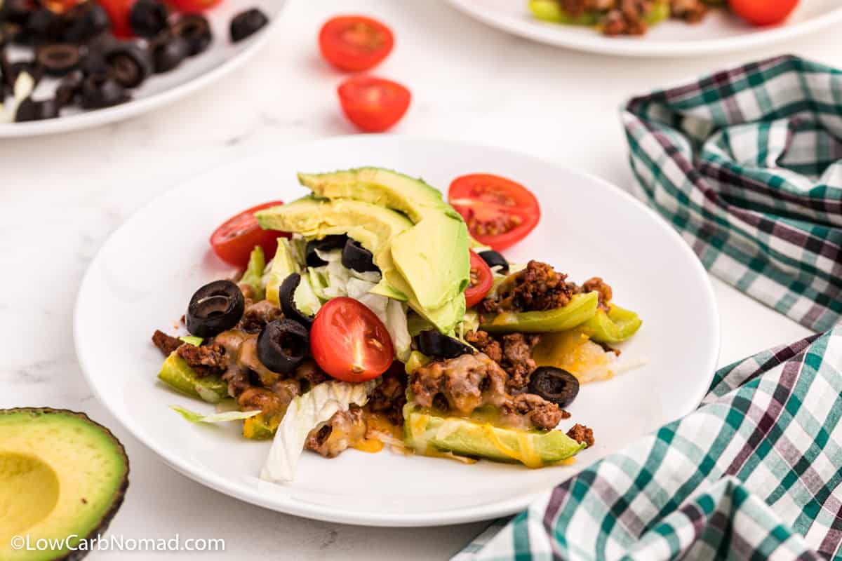 Bell Pepper Nachos • Low Carb Nomad