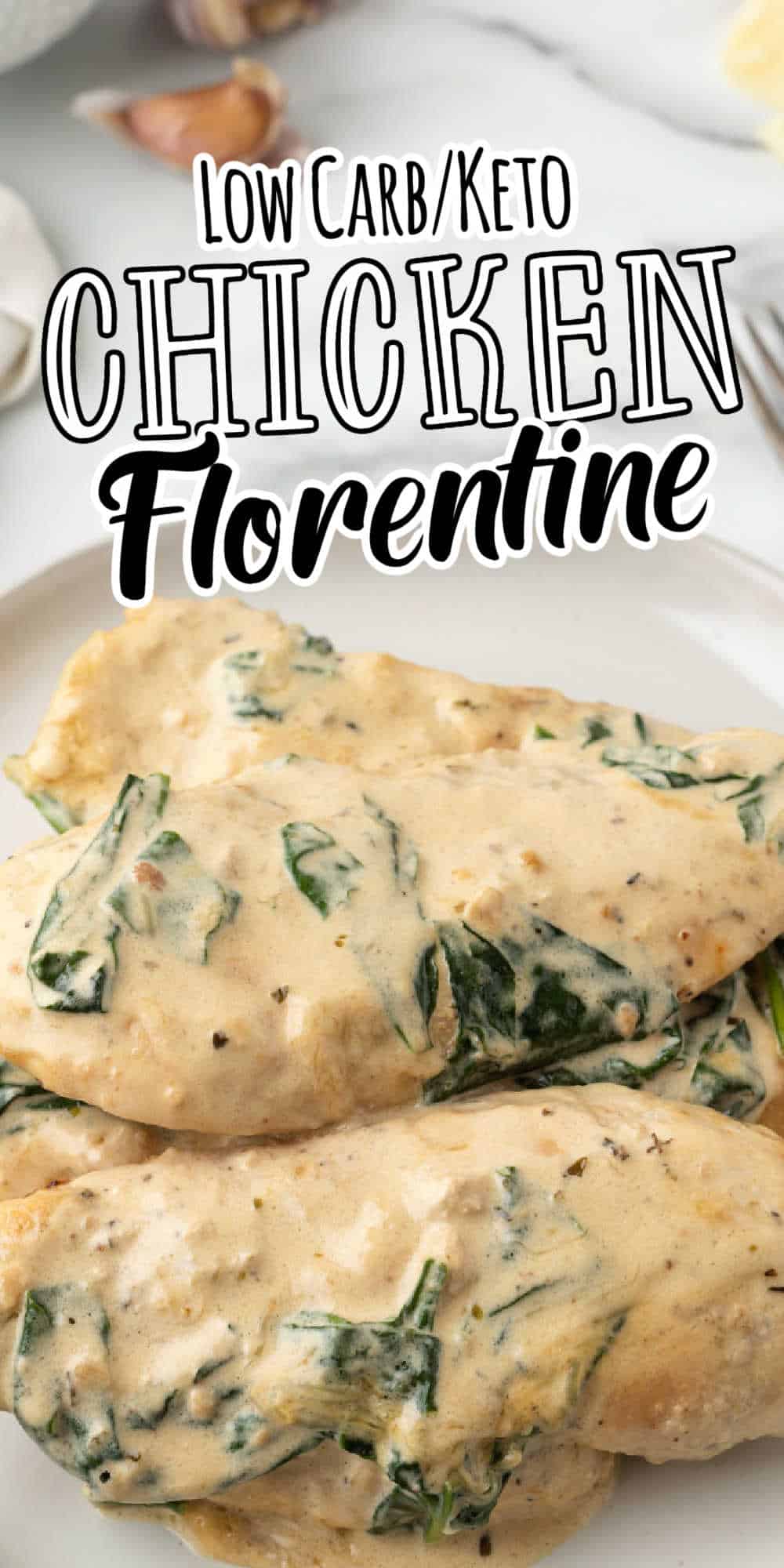 Low Carb Keto Chicken Florentine Recipe • Low Carb Nomad 8978