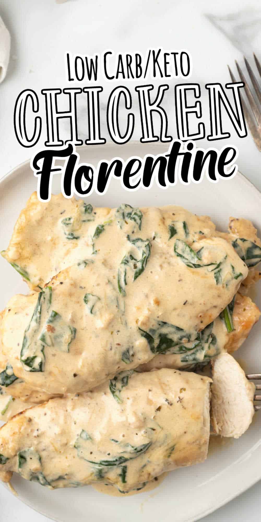 Low Carb Keto Chicken Florentine Recipe • Low Carb Nomad