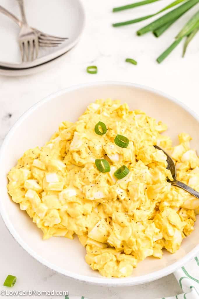 Keto Egg Salad Recipe • Low Carb Nomad