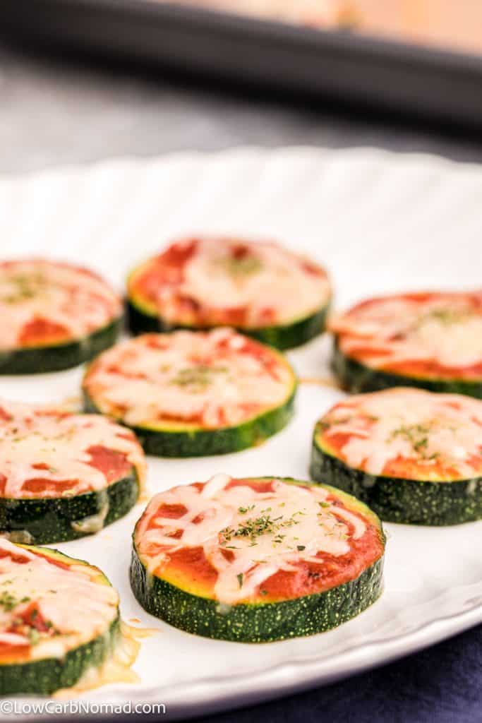 Zucchini Pizza Bites Recipe • Low Carb Nomad