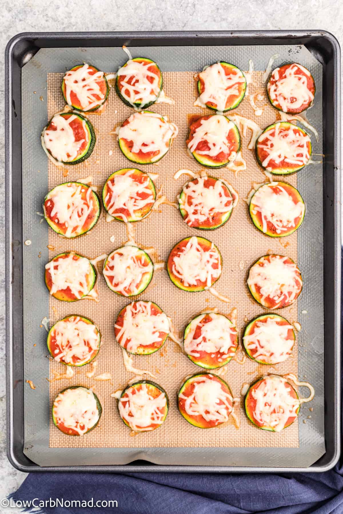 Zucchini Pizza Bites Recipe • Low Carb Nomad